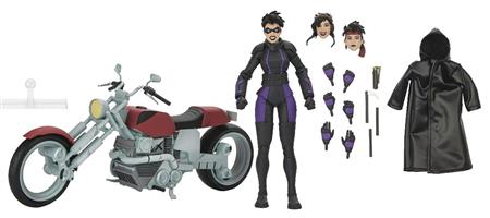 TMNT THE LAST RONIN CASEY MARIE WITH MOTORCYCLE 7IN AF (Net)