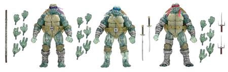 TMNT THE LAST RONIN GHOST BROTHERS 3-PACK 7IN AF (Net)