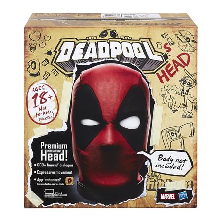 MARVEL DEADPOOL ELECTRONIC INTERACTIVE HEAD PROP (Net)