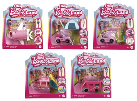 BARBIE MINI BARBIELAND VEHICLES & ACCY ASST (Net)