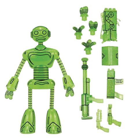 TMNT MIRAGE COMICS TRANSMAT FUGITOID GID 7IN AF (Net)