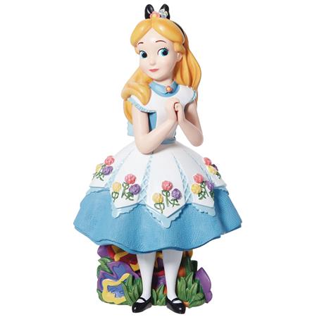 DISNEY SHOWCASE ALICE IN WONDERLAND BOTANICAL 6 3/4IN STATUE