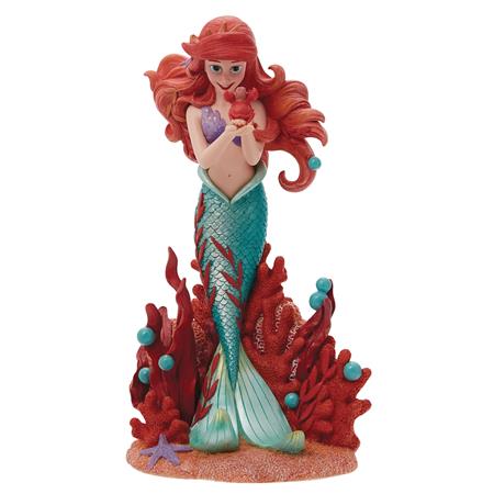 DISNEY SHOWCASE LITTLE MERMAID ARIEL BOTANICAL 8IN STATUE (Net)