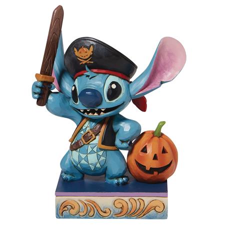 DISNEY TRADITIONS PIRATE STITCH 6.2IN STATUE (Net)