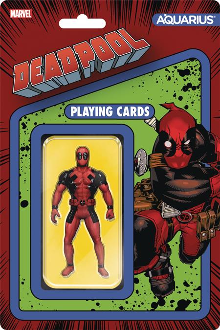 DEADPOOL ACTION FIGURE PLAYING CARDS (Net)