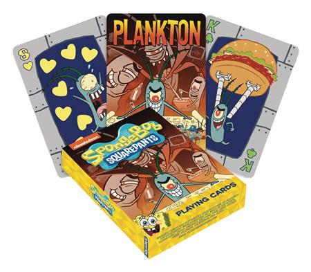 SPONGEBOB SQUAREPANTS PLANKTON PLAYING CARDS (Net)