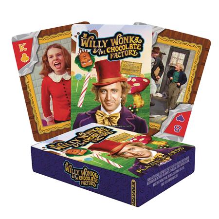 WILLY WONKA PLAYING CARDS (Net)