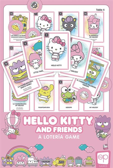 LOTERIA HELLO KITTY & FRIENDS BOARD GAME (Net)