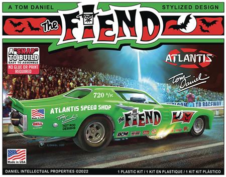 SNAP TOM DANIEL FIEND FUNNY CAR 1/32 MODEL KIT (Net)