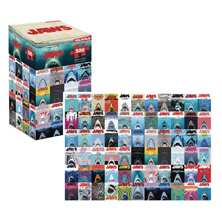 JAWS ART POSTERS 500PC PUZZLE (Net)
