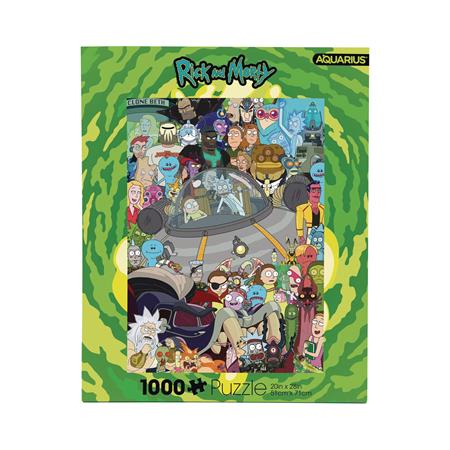 RICK & MORTY 1000 PIECE JIGSAW PUZZLE (Net)