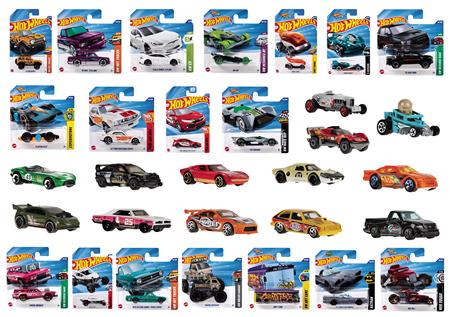 HOT WHEELS 2025 BASIC CAR 1/64 DIE-CAST WAVE E ASST (Net)