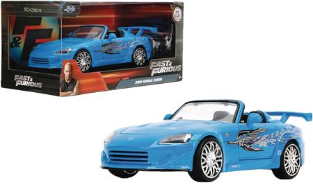 FAST FURIOUS HONDA S2000 W/ INTEGRA GRAPH 1/24 DIE-CAST VEH