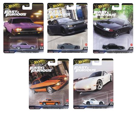 HW 1/64 PREM FAST & FURIOUS DIE-CAST 2025 WAVE K ASST (Net)