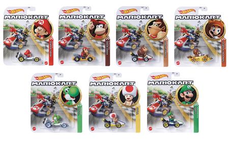 HOT WHEELS 2025 MARIO KART DIE-CAST WAVE P ASST (Net)