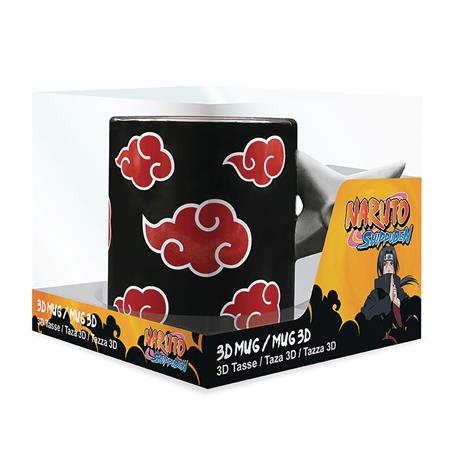 NARUTO SHIPPUDEN SHURIKEN AKATSUKI 3D HANDLE 16OZ MUG (Net)
