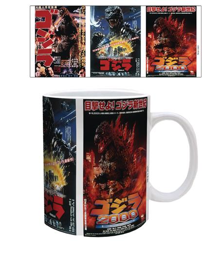 GODZILLA MOVIES COLLAGE 11OZ MUG (Net)