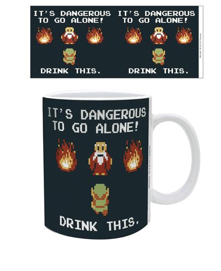 LEGEND OF ZELDA DRINK THIS 11OZ MUG (Net)