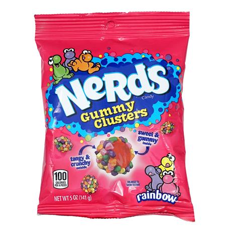 NERDS GUMMY CLUSTERS 5OZ BAG 12PC CS (Net)
