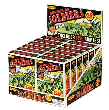 RETRO MINI SOLDIERS 60 PACK 12PC DISPLAY (Net)