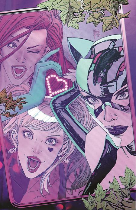 GOTHAM CITY SIRENS UNFIT FOR ORBIT #5 (OF 5) CVR C GUILLEM MARCH CONNECTING CARD STOCK VAR