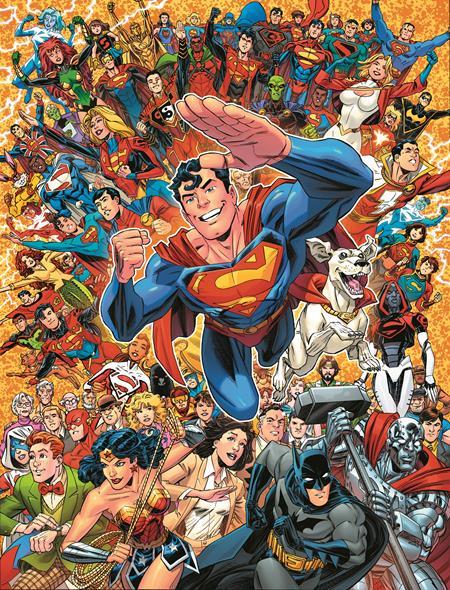 SUPERMAN TREASURY 2025 HERO FOR ALL #1 (ONE SHOT) CVR C SCOTT KOBLISH WRAPAROUND VAR