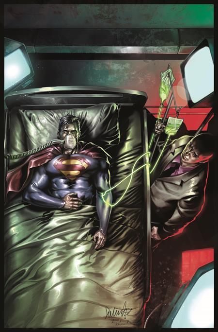 SUPERMAN #28 CVR E INC 1:25 SALVADOR LARROCA CARD STOCK VAR