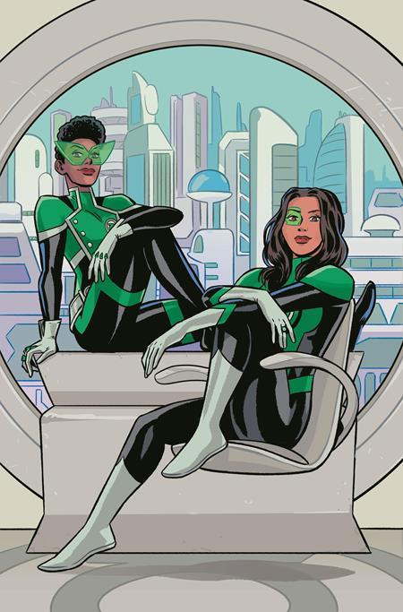 GREEN LANTERN CORPS #6 CVR D INC 1:25 NATACHA BUSTOS CARD STOCK VAR