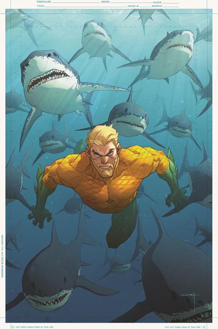 AQUAMAN #7 CVR D INC 1:25 OZGUR YILDIRIM CARD STOCK VAR