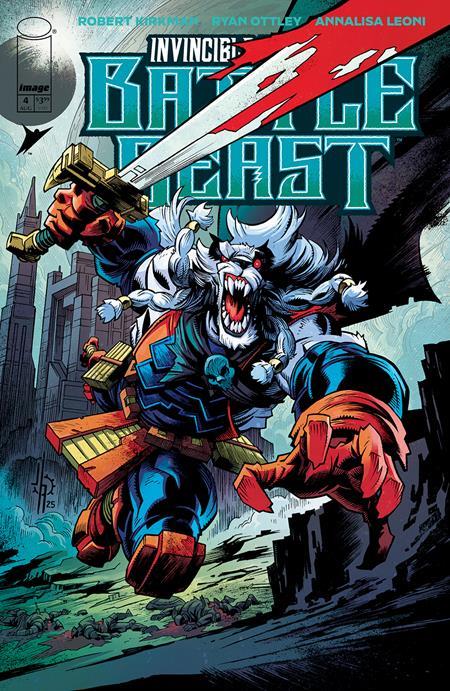 INVINCIBLE UNIVERSE BATTLE BEAST #4 CVR D INC 1:25 JASON HOWARD VAR