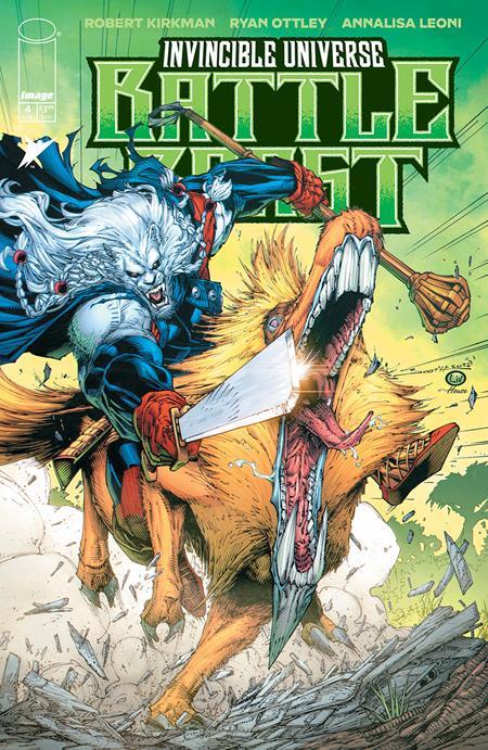 INVINCIBLE UNIVERSE BATTLE BEAST #4 CVR E INC 1:50 BRETT BOOTH & JOHN LIVESAY VAR