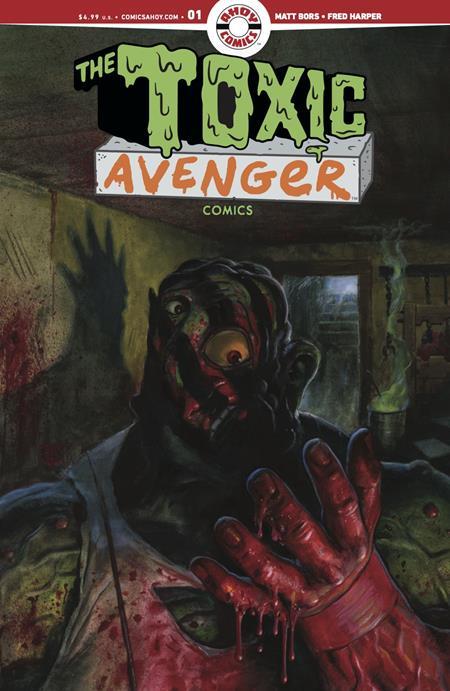 TOXIC AVENGER COMICS #1 CVR A FRED HARPER (MR)