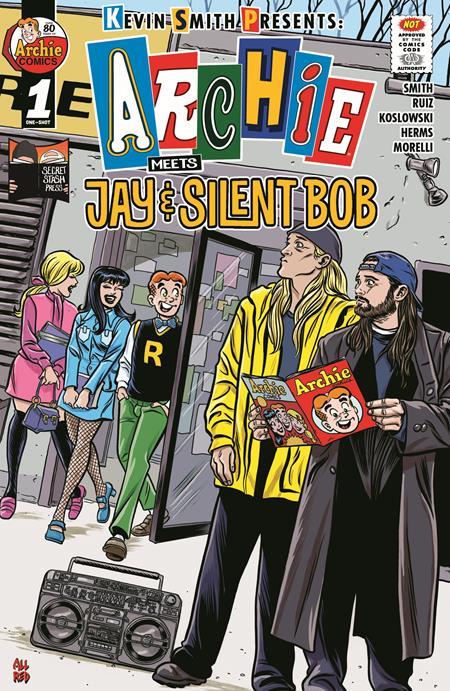 ARCHIE MEETS JAY AND SILENT BOB #1 (ONE SHOT) CVR H INC 1:25 MICHAEL ALLRED VAR (MR)