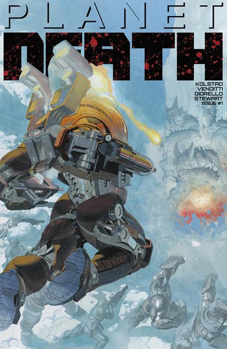 PLANET DEATH #1 (OF 4) CVR D INC 1:20 ESAD RIBIC VAR