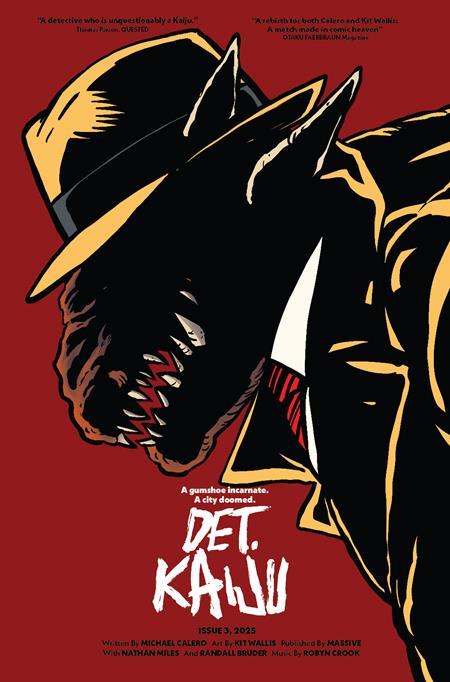 DETECTIVE KAIJU #3 (OF 4) CVR C MICHAEL CALERO HOMAGE VAR
