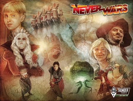 NEVERWARS #2 (OF 9) CVR B INC 5 COPY EDWIN ARROZA WRAPAROUND UNLOCK VAR Previously Offered Thru Diamond