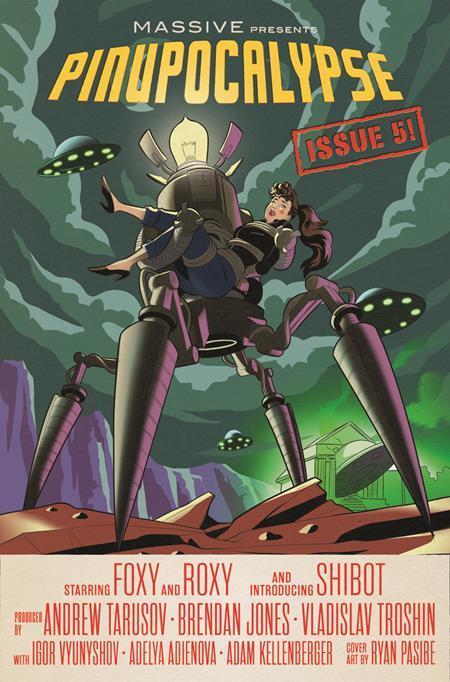 PINUPOCALYPSE #5 (OF 6) CVR B RYAN PASIBE MOVIE POSTER HOMAGE VAR