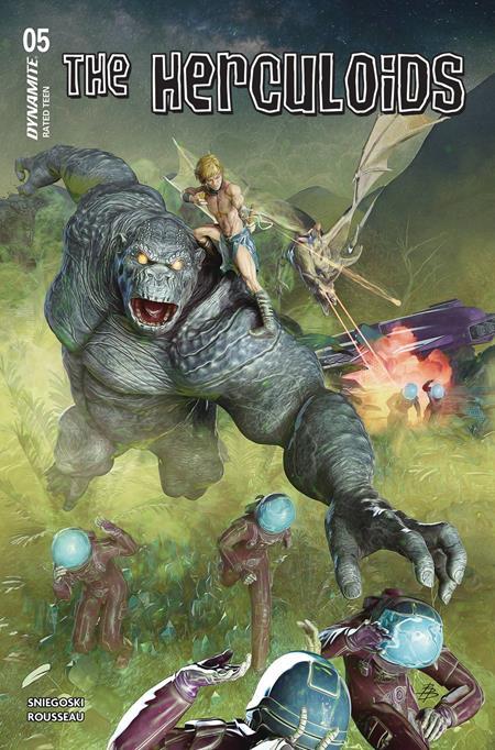 HERCULOIDS #5 CVR C BJORN BARENDS VAR-Originally APR250118