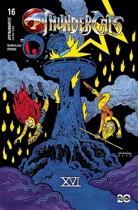 THUNDERCATS #16 CVR J MANIX FOIL VAR-Orginally MAR250153