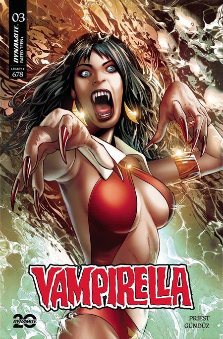 VAMPIRELLA (2025) #3 CVR B GREG LAND VAR-Orginally MAR250194