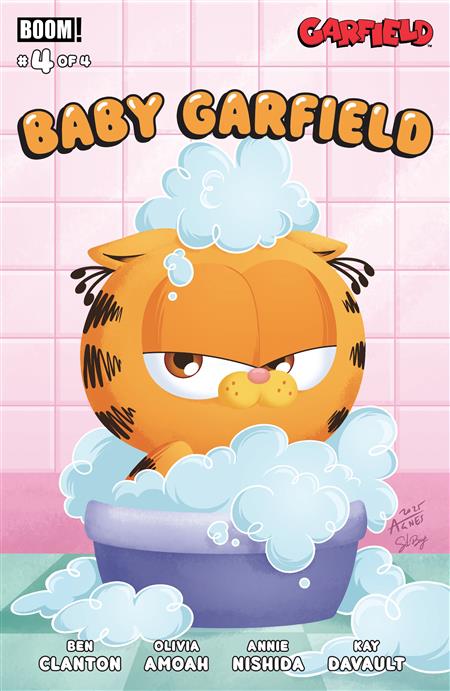 BABY GARFIELD #4 A MAIN (DRESSED GARBOWSKA)