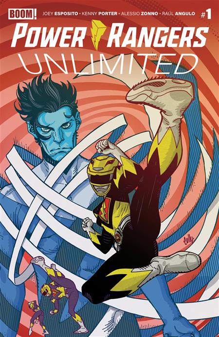 POWER RANGERS UNLIMITED #1 B VARIANT (DRESSED HAMNER)