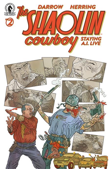 SHAOLIN COWBOY STAYING A.I.LIVE #2 (CVR A) (GEOF DARROW)