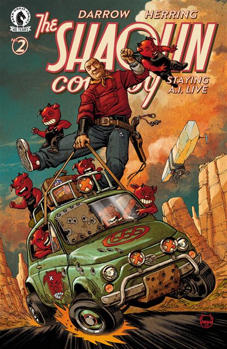 SHAOLIN COWBOY STAYING A.I.LIVE #2 (CVR C) (DAVE JOHNSON)