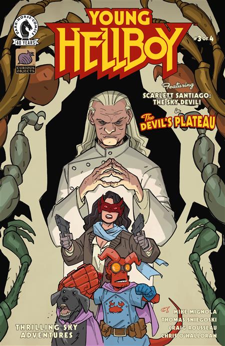 YOUNG HELLBOY THRILLING SKY ADVENTURES #3 (CVR A) (CRAIG ROUSSEAU)