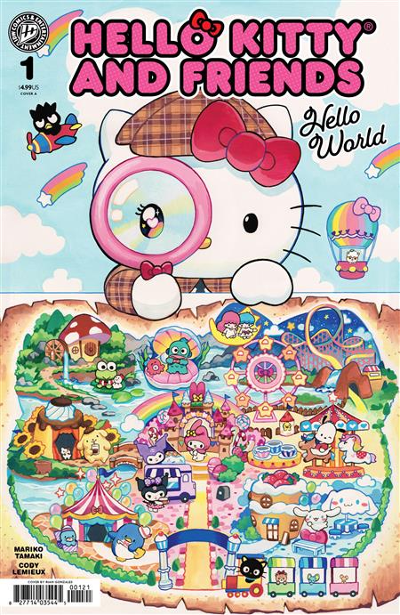HELLO KITTY AND FRIENDS HELLO WORLD! #1 VARIANT B (GONZALES)