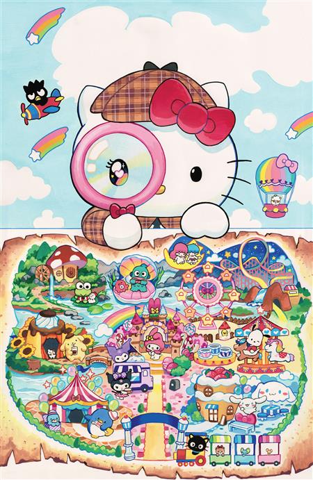 HELLO KITTY AND FRIENDS HELLO WORLD! #1 VARIANT RI 1:100 (GONZALES FULL ART)
