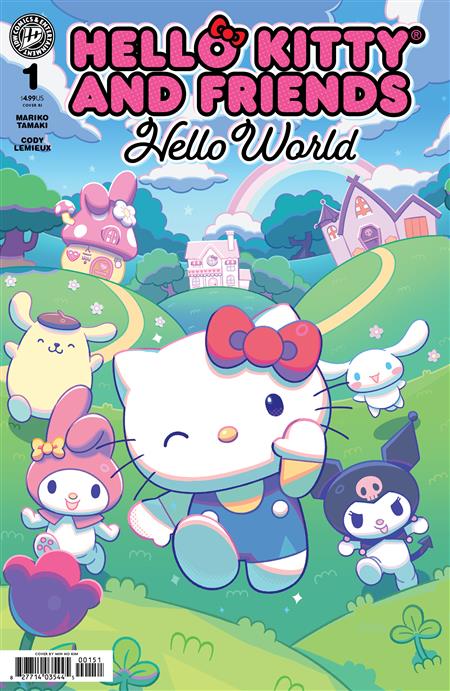 HELLO KITTY AND FRIENDS HELLO WORLD! #1 VARIANT RI 1:25 (KIM)