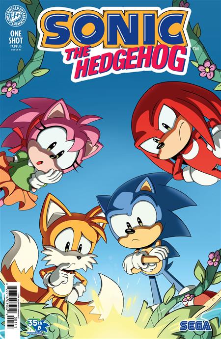 SONIC THE HEDGEHOG 35TH ANNIVERSARY SPECIAL VARIANT RI 1:15 (HERNANDEZ)