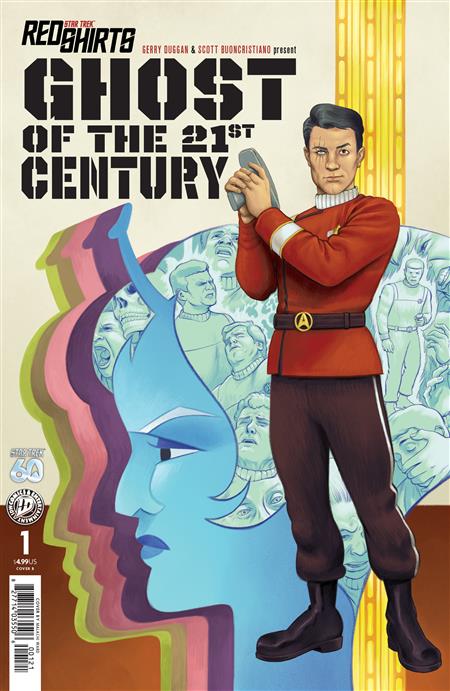 STAR TREK RED SHIRTS--GHOST OF THE 21ST CENTURY #1 VARIANT B (WARD)